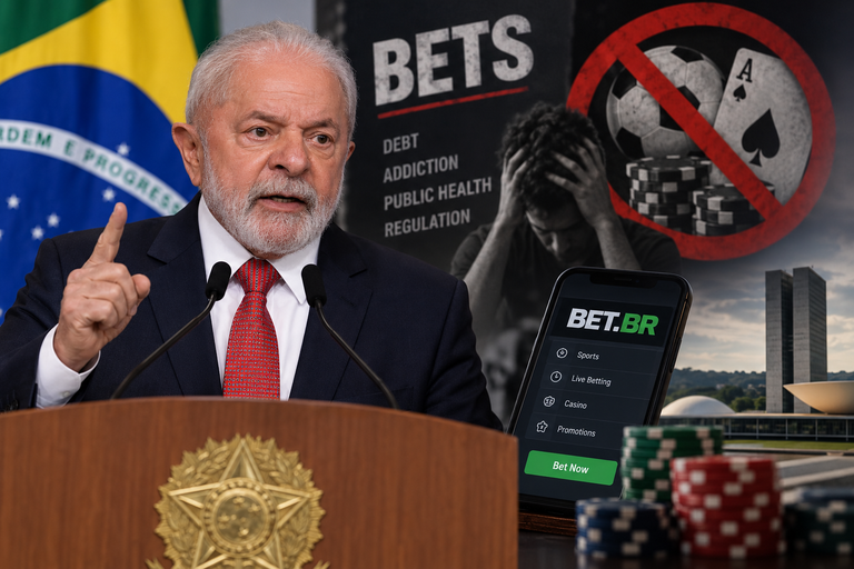 President Lula Steps Up Criticism of Brazil’s Gambling Industry