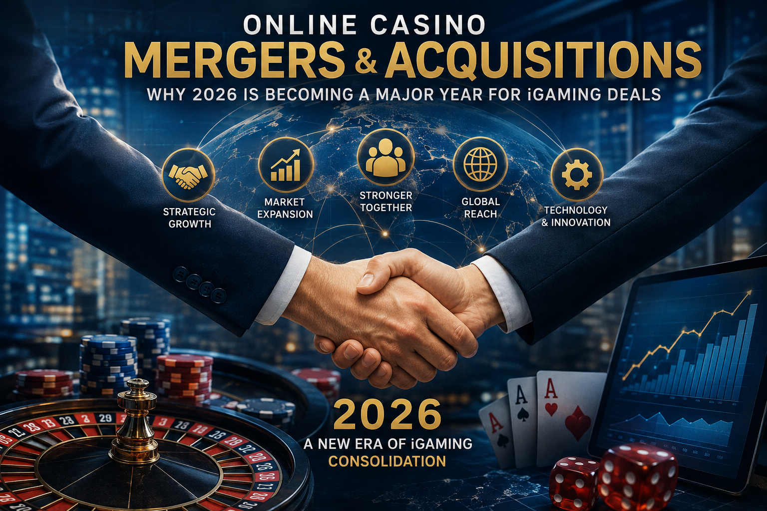 Online Casino Mergers and Acquisitions: Why 2026 Is Becoming a Major Year for iGaming Deals